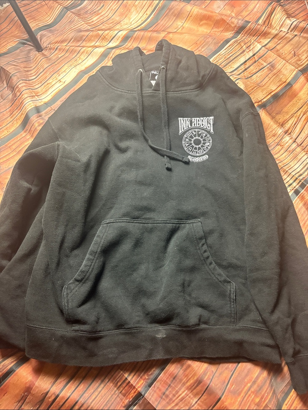 Ink Addict Black Women's Pullover Hoodie